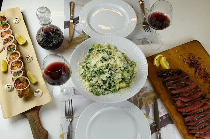 dinner  - kreatos techni restaurant volos