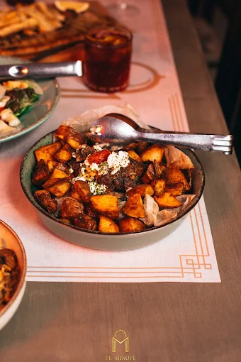 greek dish  - re minore restaurant volos