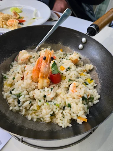 seafood risotto  - kymatoligi