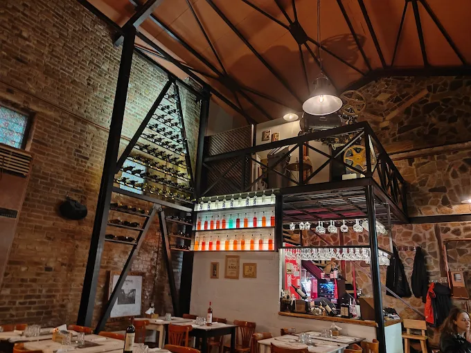 indoors traditional tavern  - brousko