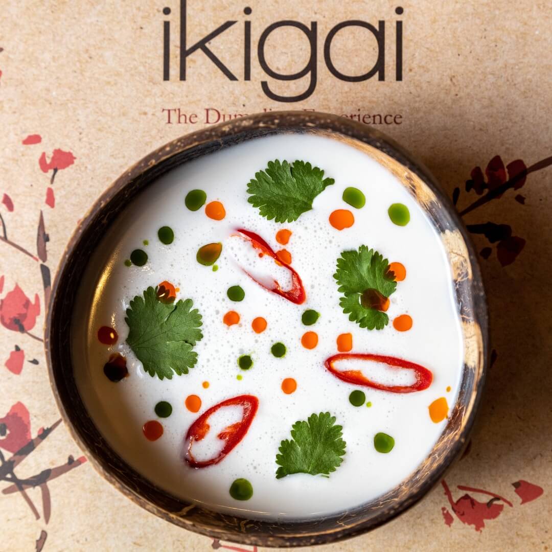 asian soup -  ikigai dumpling experience
