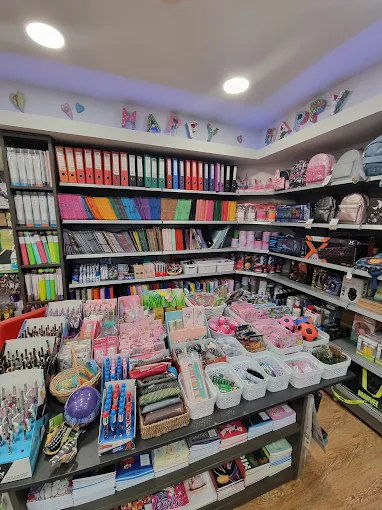 school products  - happy place book store