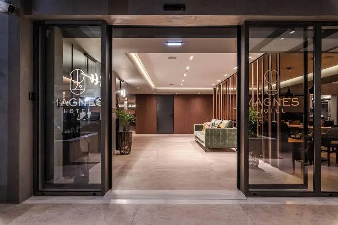 reception - magnes hotel volos