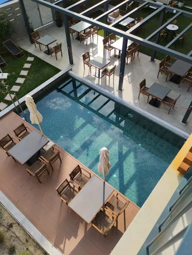 pool restaurant - magnes hotel volos