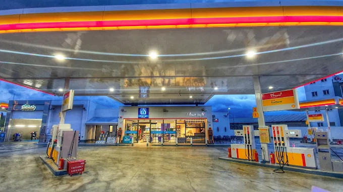 gas station - shell volos