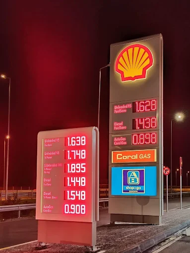 gas station - shell volos