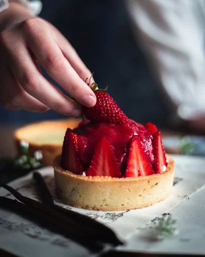 strawberry tarte  - glyko styllas volos - glyko styllas volos