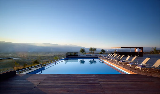 outdoor pool - ananti resort & spa trikala