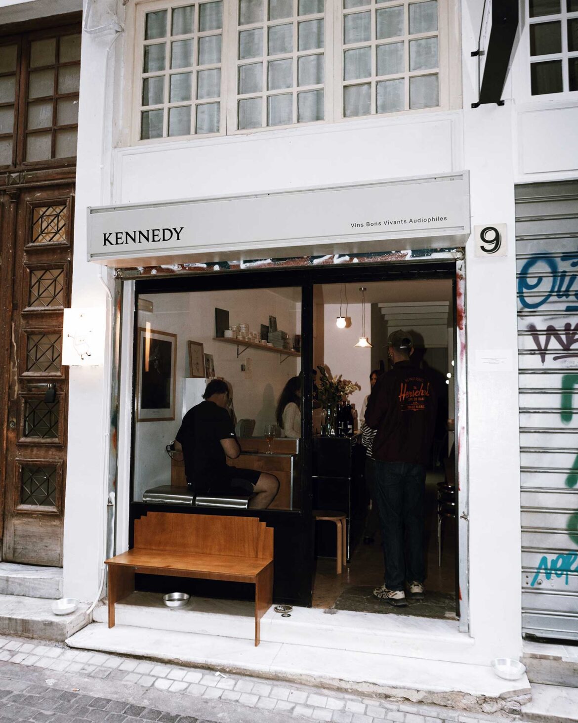 outdoors  - kennedy wine coffee bar 