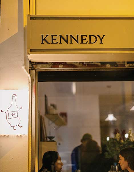 kennedy wine coffee bar 