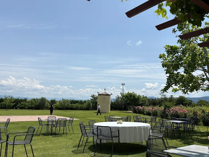 outdoors seating  - filia gi karditsa