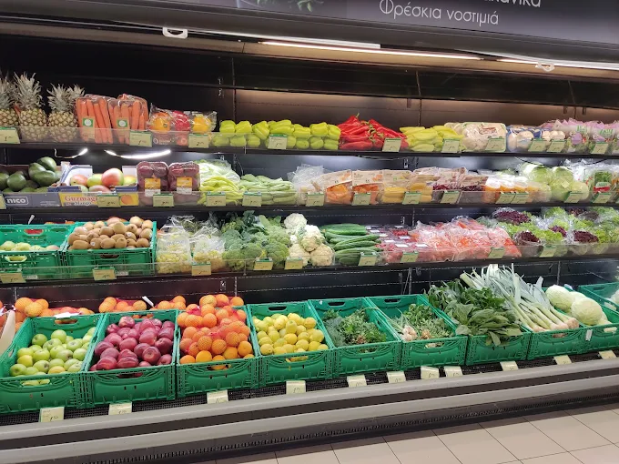 fresh fruits and vegetables - kritikos super market karditsa