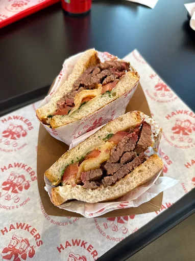 meat sandwich - Hawkers