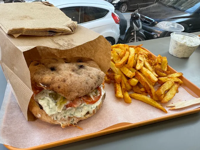 vegan meal - handwich