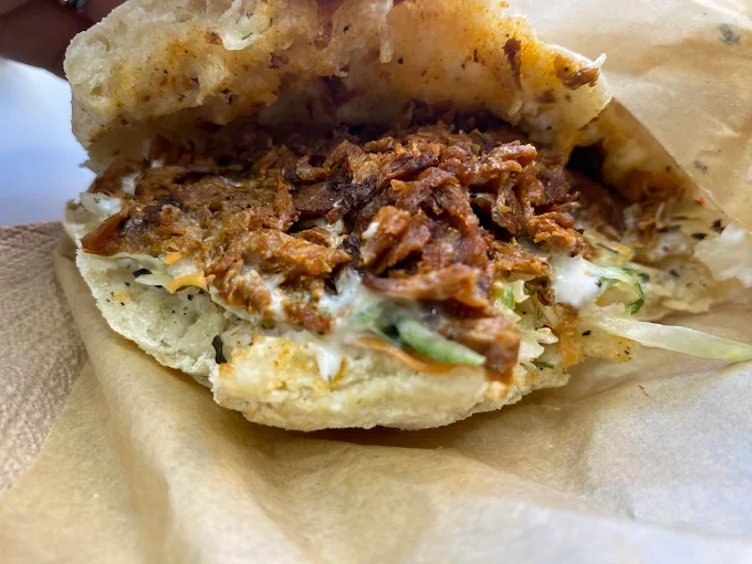 vegan sandwich - handwich