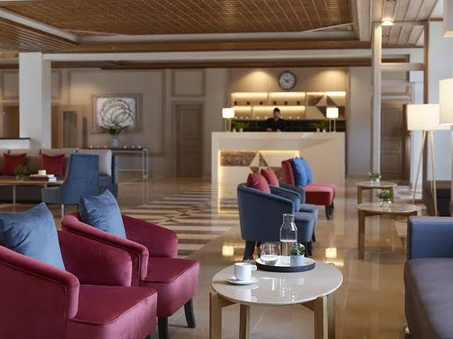 living room  - the lake hotel ioannina