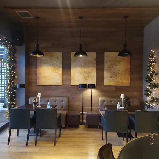indoor seating - Planet wine - bar- resto ioannina