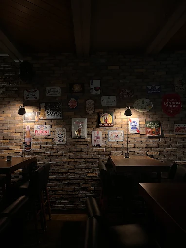 indoors wall decoration - beer brothers ioannina