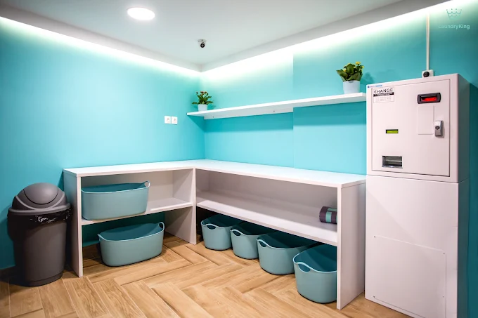 indoors self service laundry - laundry king ioannina