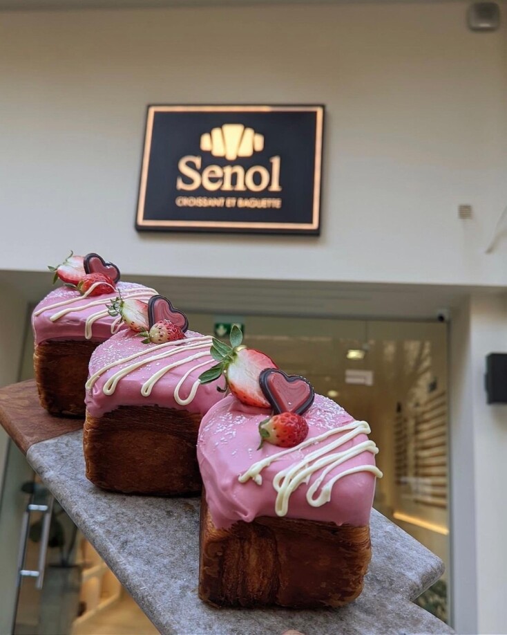 strawberry cake - Senol