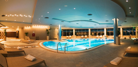 indoors pool and spa  - elpida resort and spa serres