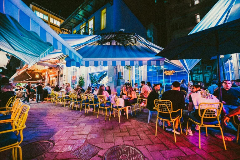 outdoors seating - o paliatsos cocktail bar serres