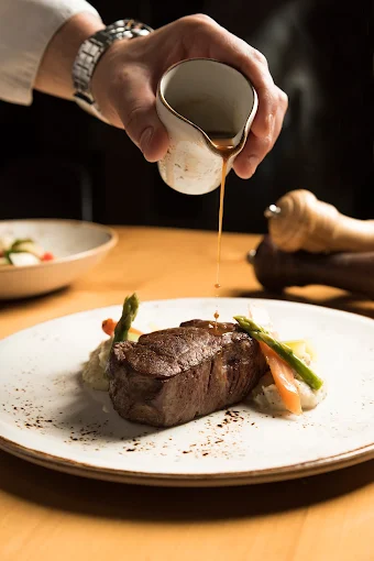 gourmet dishes - roof garden la vista restaurant and bar serres