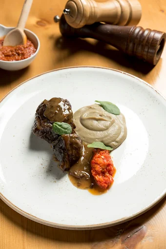 gourmet dishes - roof garden la vista restaurant and bar serres