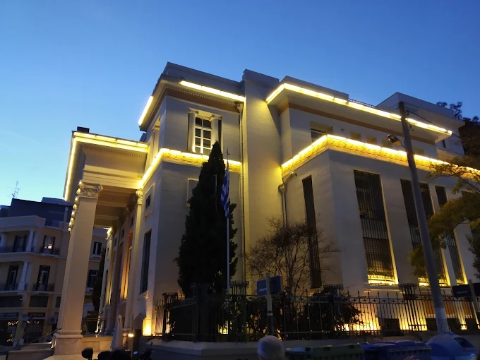 outdoors  - national bank of greece serres