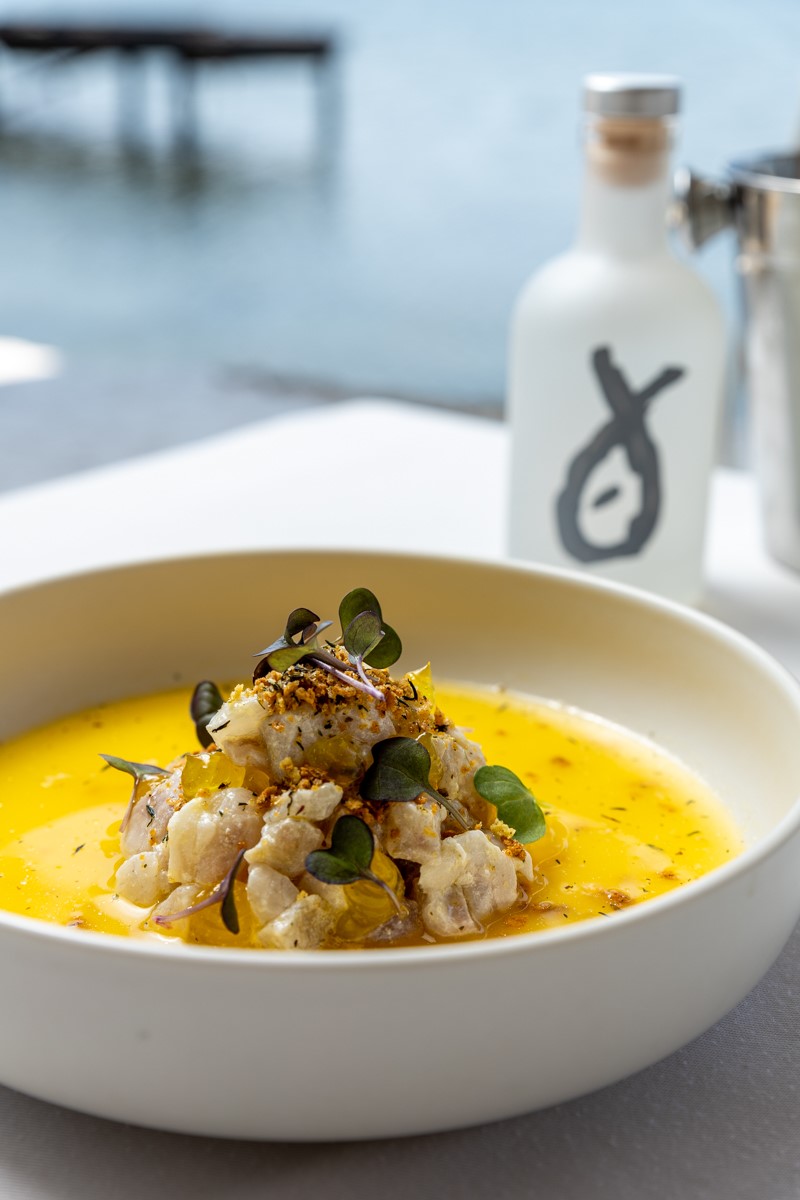 fish dish - gialos restaurant 