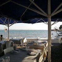 outdoors restaurant with view - gialos restaurant 