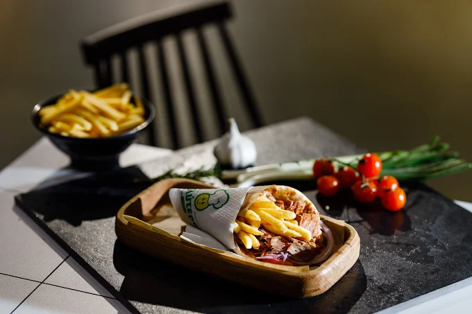 gyros sandwich  - o kalyteros serres