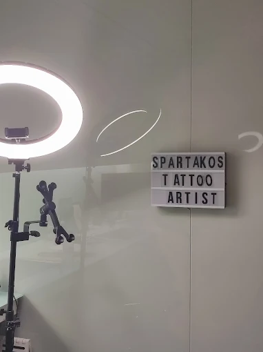 indoors - spartakos tattoo artist patra