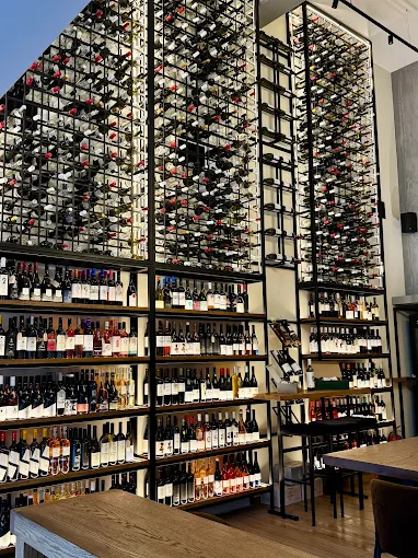 indoors wine selection - selection p patra wine bar