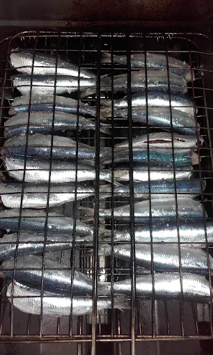 cooked sardines- psaradiko mpozaitika pata