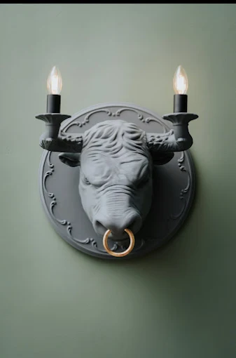 bull decor - tulum casa mexico restaurant patra