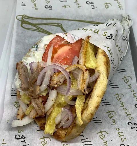 gyros sandwich - o stelios grill & street food patra