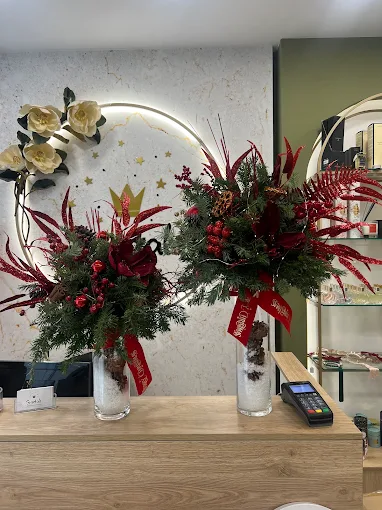 christmas flowers - flower corner baxevanidi kastoria