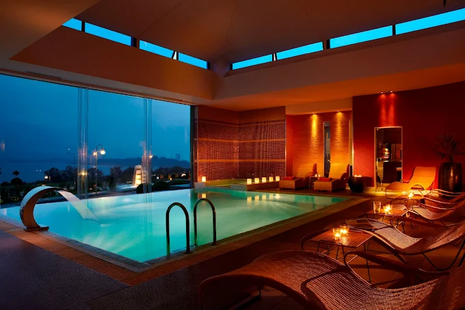 indoors pool - limneon resort & spa kastoria