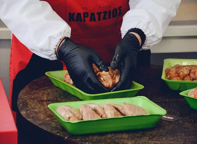meat - butcher's shop karatzios let's meat kastoria