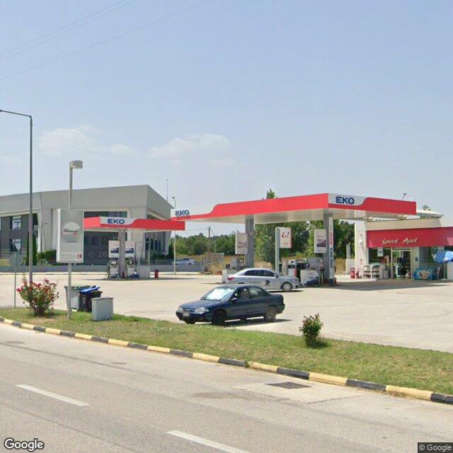 outdoors  - eko gas station kastoria