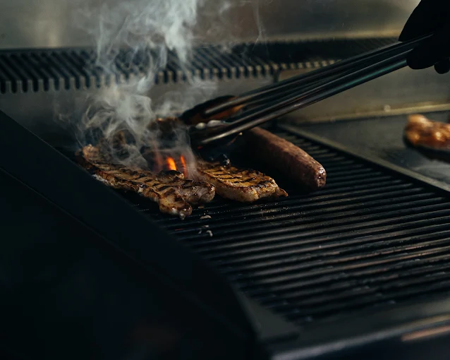 bbq meat  - buras burger kastoria