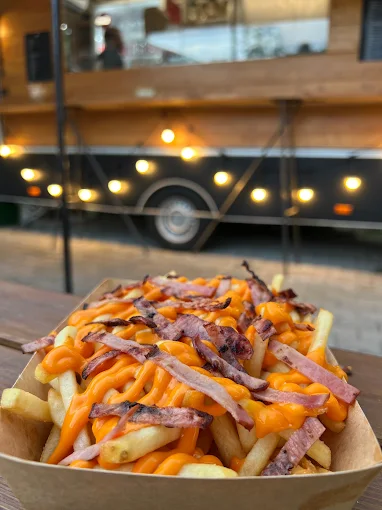 cheddar fries - street food junkies kastoria