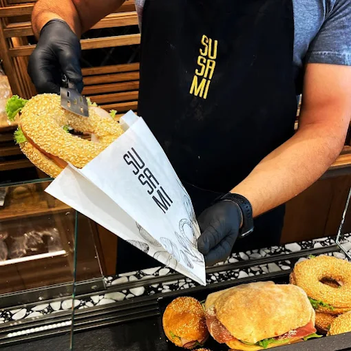 stuffed koulouri - susami bakery patisserie and coffee kastoria