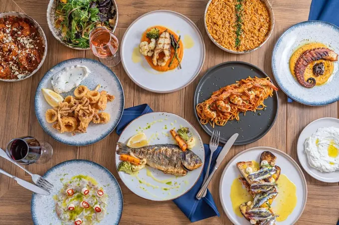 small plates - agkistri seafood restaurant kastoria
