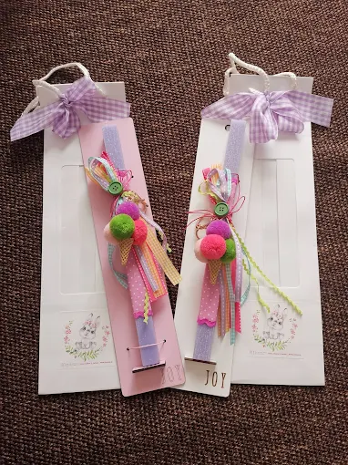 easter candles  - joy handmade boutique larisa 