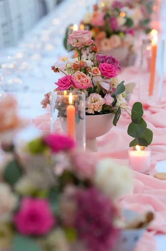 wedding flower decoration  - lela flowershop larisa