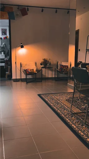 indoors  - sacred tattoo studio larisa