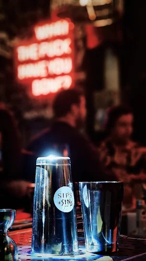 indoors - sips and sins bar larisa