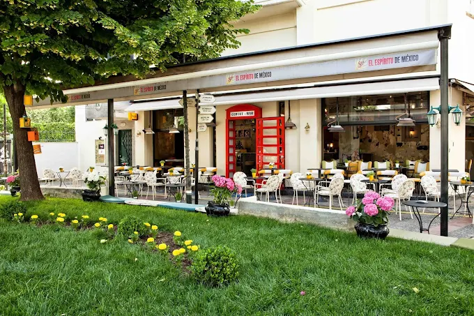 outdoors  - bollocks coffee shop larisa